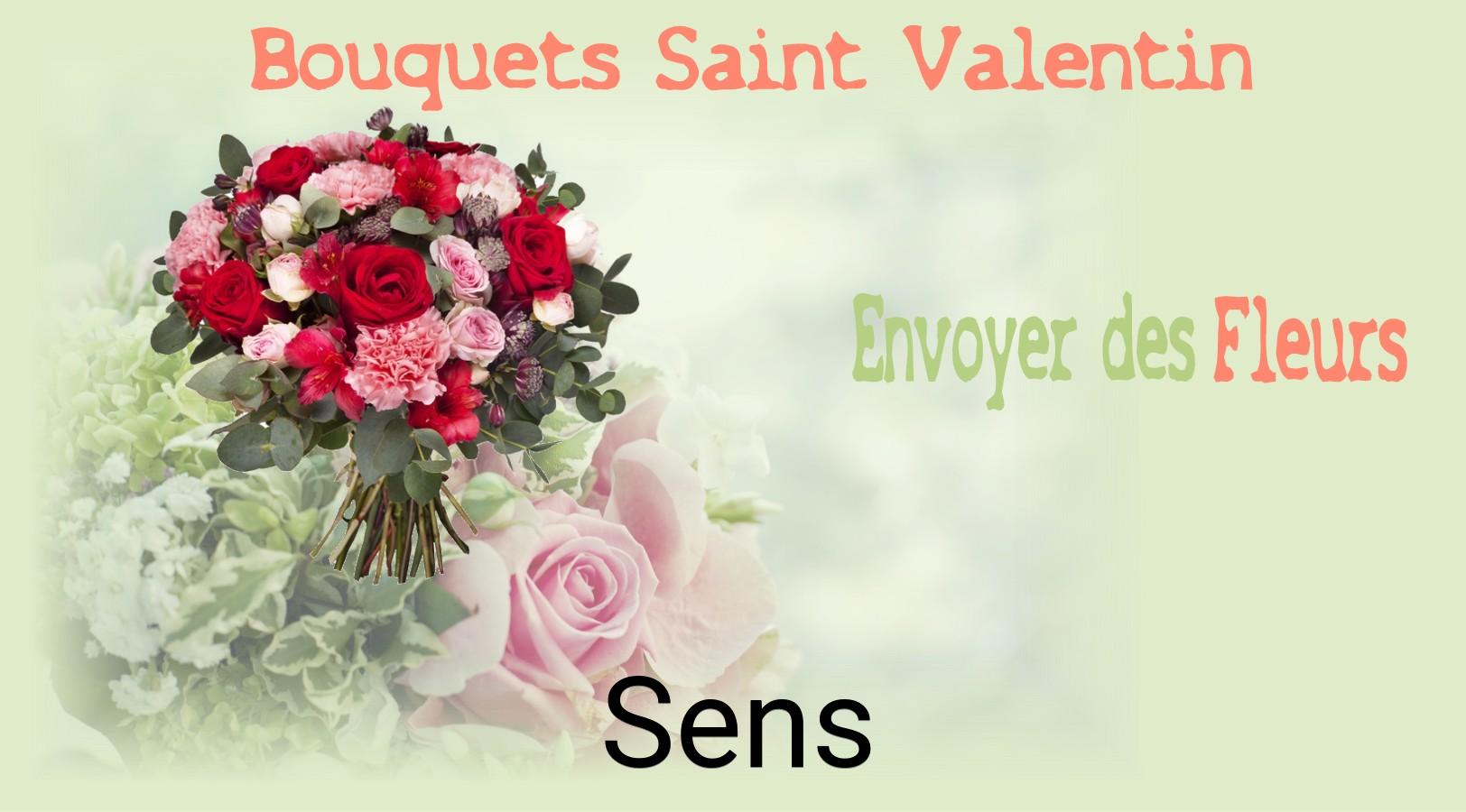 Roses de Saint-Valentin livrées à Sens